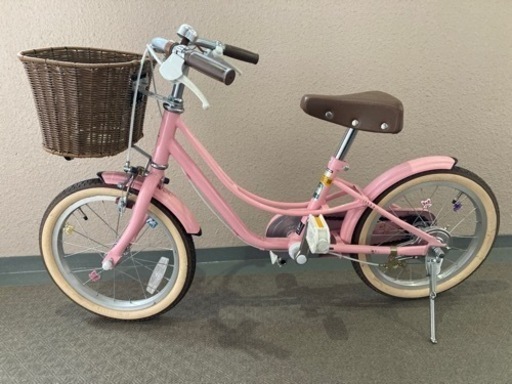 ピンクの自転車　　16インチ