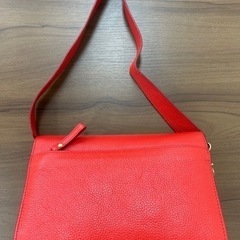 美品　VELES ショルダーバッグ　オレンジ　合成皮革の画像