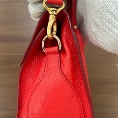 美品　VELES ショルダーバッグ　オレンジ　合成皮革の画像