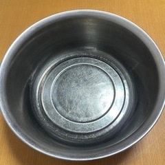 【超貴重】良品‼︎昭和レトロ金たらい^_^ 金物　洗面器洗い桶　古道具アンティークの画像