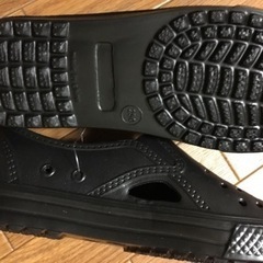 【新品未使用】（黒）クロックス風シューズ👟？の画像
