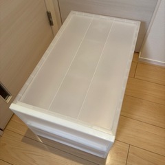 【2点セット】ＰＰ衣装ケース引出式・小の画像