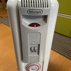 オイルヒーター デロンギ カバー付の画像