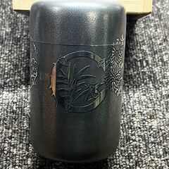 本錫 錫半 茶壷 茶入 茶道具 煎茶道具の画像