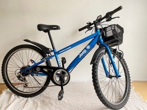 Jeep 24インチ マウンテンバイク 自転車 SHIMANO製6変速