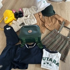 名取市 ふたば幼稚園 制服 体操着スモック 靴下 バック 帽子