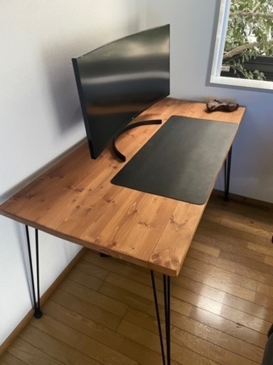 Lowya無垢材デスク 140×70cm