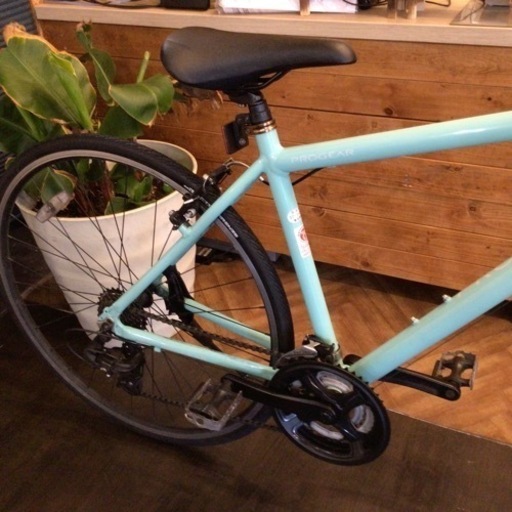 中古自転車1809 前後タイヤ新品！ クロスバイク 700×28C 3