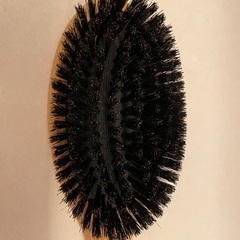 オリビア　豚毛　ヘアブラシ　ほぼ未使用　ヘアケア　櫛　美容の画像