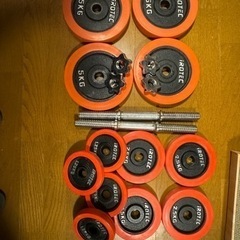 アイロテック　ダンベル40kgセット　片手20kg 筋トレ