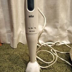中古。ブラウン　ハンドブレンダー
