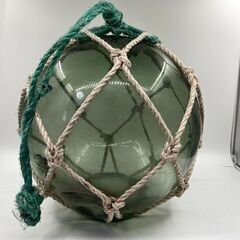 特大 浮き玉 ガラス玉 浮き球 気泡 置物 ディスプレイ 昭和レトロ 縁起の画像