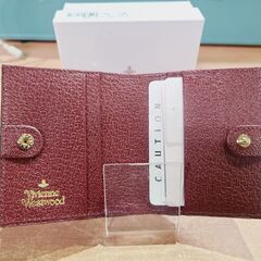 未使用品！ヴィヴィアン ウエストウッド二つ折りがま口ミニ財布の画像