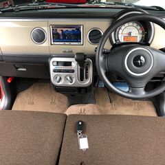 奈良 検査付き　ラパンX！ プッシュスタート　スマートキー  ナビ/テレビの画像