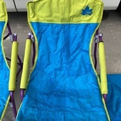 アウトドア用　ロゴス　logos あぐらチェア　2脚の画像