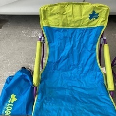 アウトドア用　ロゴス　logos あぐらチェア　2脚の画像