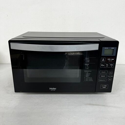 【Haier】 ハイアール ヘルツフリー 電子レンジ JM-FH18G 2020年製 ブラック