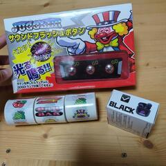 ジャグラー　JUGGLER  サウンドフラッシュボタン　養生テープ　イヤホンの画像