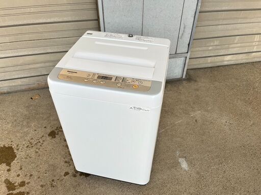 単身者向け 全自動洗濯機 5.0K パナソニック NA-F50B11 2018年製 中古動作品 クリーニング済み