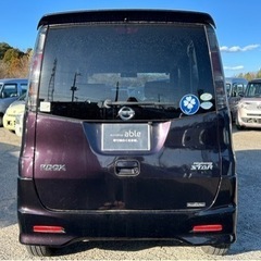 【支払総額19.8万円】h22年式6万キロルークスHWS 車検2年付 機関良好 片側パワスラ バックカメラ 修復歴なし！の画像
