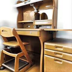 子供用学習机3点セット(おまけ付き)の画像