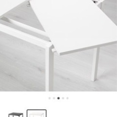 取引終了　IkEA ダイニングテーブル　4〜6人　チェア4脚の画像