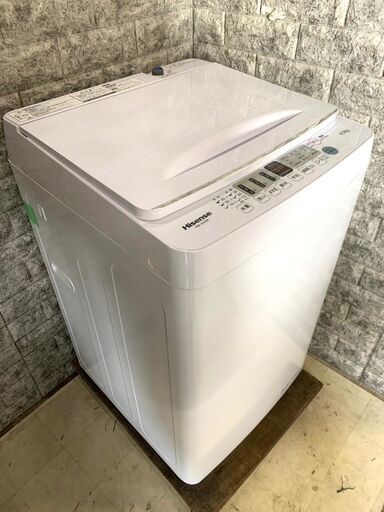 全国送料無料★3か月保証★洗濯機★ハイセンス★2021年★HW-E4504★S-597