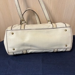 SHIPS本革ショルダーバッグホワイト白シップスの画像