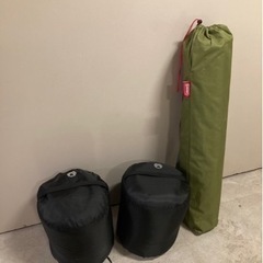 【お値打ち‼️】寝袋２つセット　お安くお譲りしますの画像