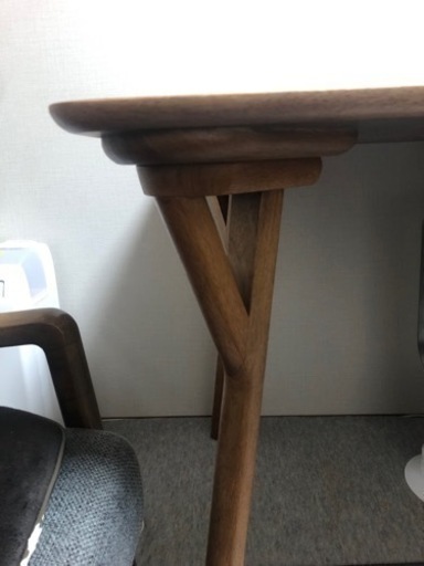 家具 ダイニングテーブル　2人用　机