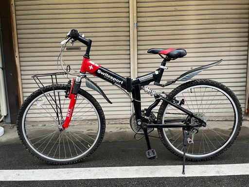 ★☆★折り畳み式　マウンテンバイク　26インチ　中古　21段変速　★☆★
