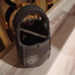 【昭和レトロ】陶器の花瓶の画像