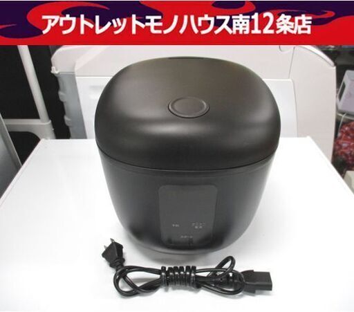 s！mplus 4合炊き マイコン炊飯器 SP-RCMC4-BK 黒 ティーズネットワーク 炊飯ジャー 炊飯器 ジャー キッチン家電 札幌市中央区 南12条店