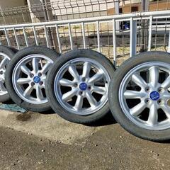 ミラジーノl650s　MINILITE　夏タイヤ付ホイール