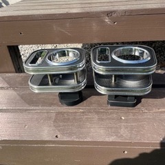 LA650S タントカスタム　タントファンクロス　フロントドリンクホルダー　運転手　助転手　2個セット　美品　黒の画像