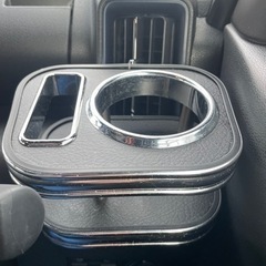 LA650S タントカスタム　タントファンクロス　フロントドリンクホルダー　運転手　助転手　2個セット　美品　黒の画像