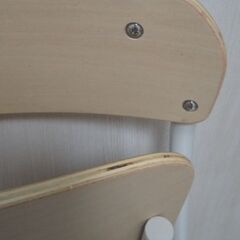 🍀無印良品🍀スチールパイプ折りたたみチェア板座🪑の画像