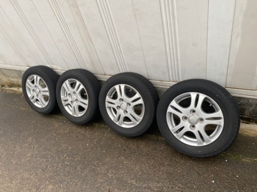 アルミホイール　155/65/13 4分山くらい　19年製