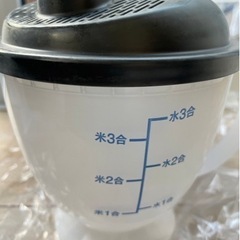 水流式米研ぎ器　つめたく米　1〜3合用の画像