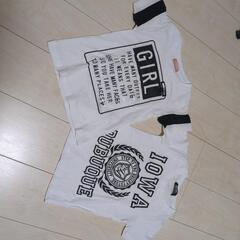 　女の子　半袖Tシャツ　１１０センチ