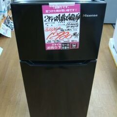 【店頭受け渡し】　Hisense　冷凍冷蔵庫　HR-B12J1B　120L　2022年製　中古品　￥12,980