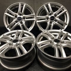 BS BRIDGESTONE BALMINUM S5 バルミナ 15インチ 4本 6J5HPCD114.3+52 ステップワゴン ヴォクシー ノア等　(VHO563)