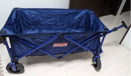 コールマンCOLEMAN アウトドアワゴンデニム（青・ブルー）中古美品