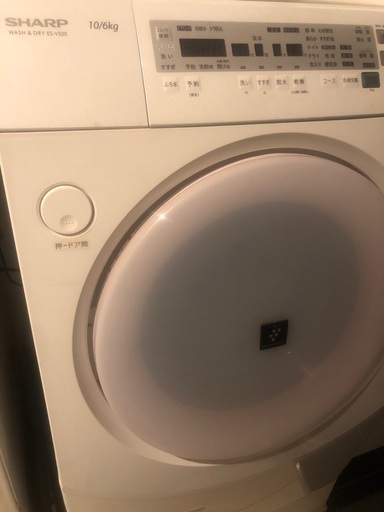 SHARPドラム式洗濯機　2011年製　可動に不具合はありません。