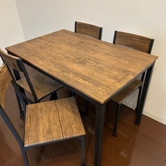 ダイニングテーブルセット