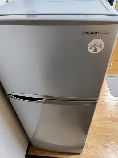 冷蔵庫 SHARP SJ-H12W 118L