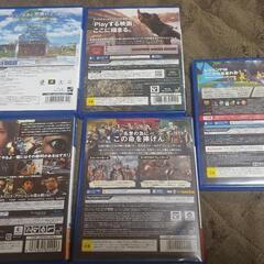 PS4　ソフト5本セットでお値打ちにの画像