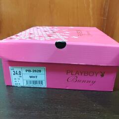 【未使用品】PLAYBOY　レディースシューズの画像