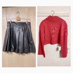 ニット他洋服・小物まとめ売りの画像