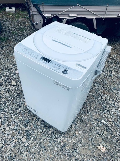 ♦️SHARP 全自動電気洗濯機 【2021年製 】ES-G7E-W